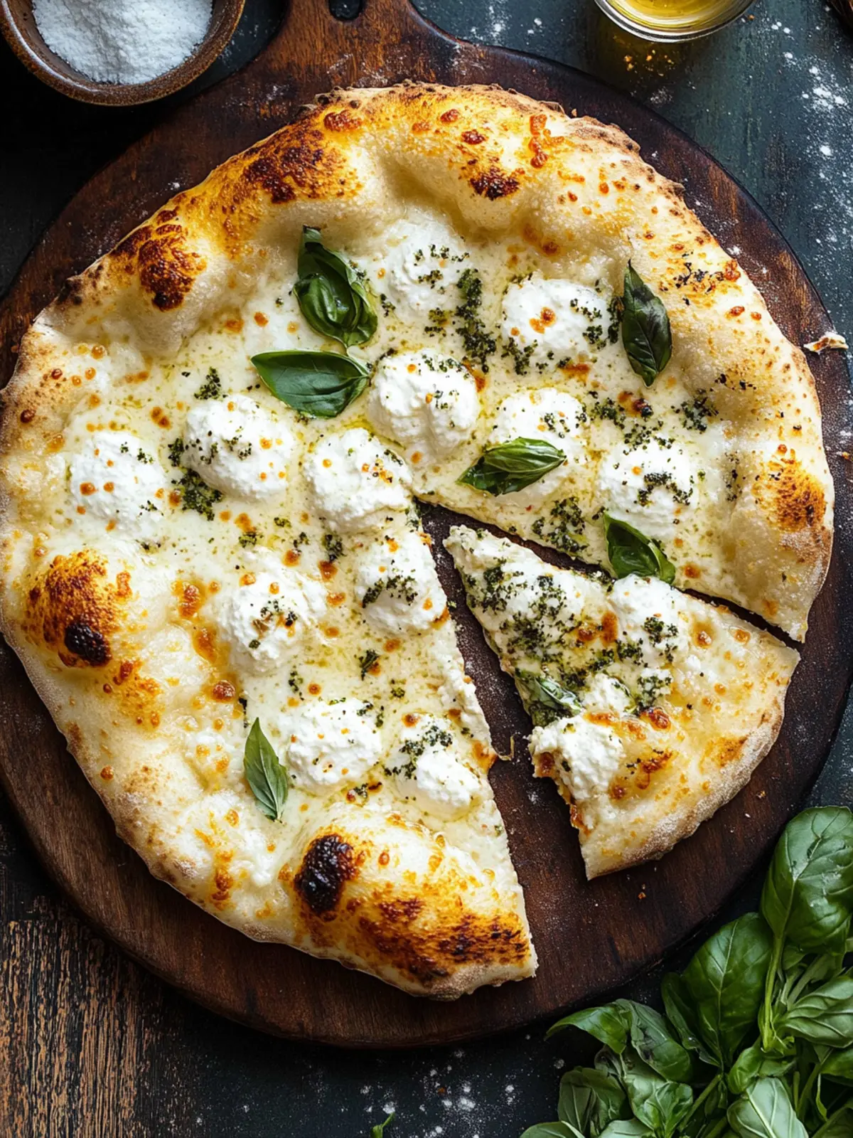 White Pizza (Pizza Bianca)