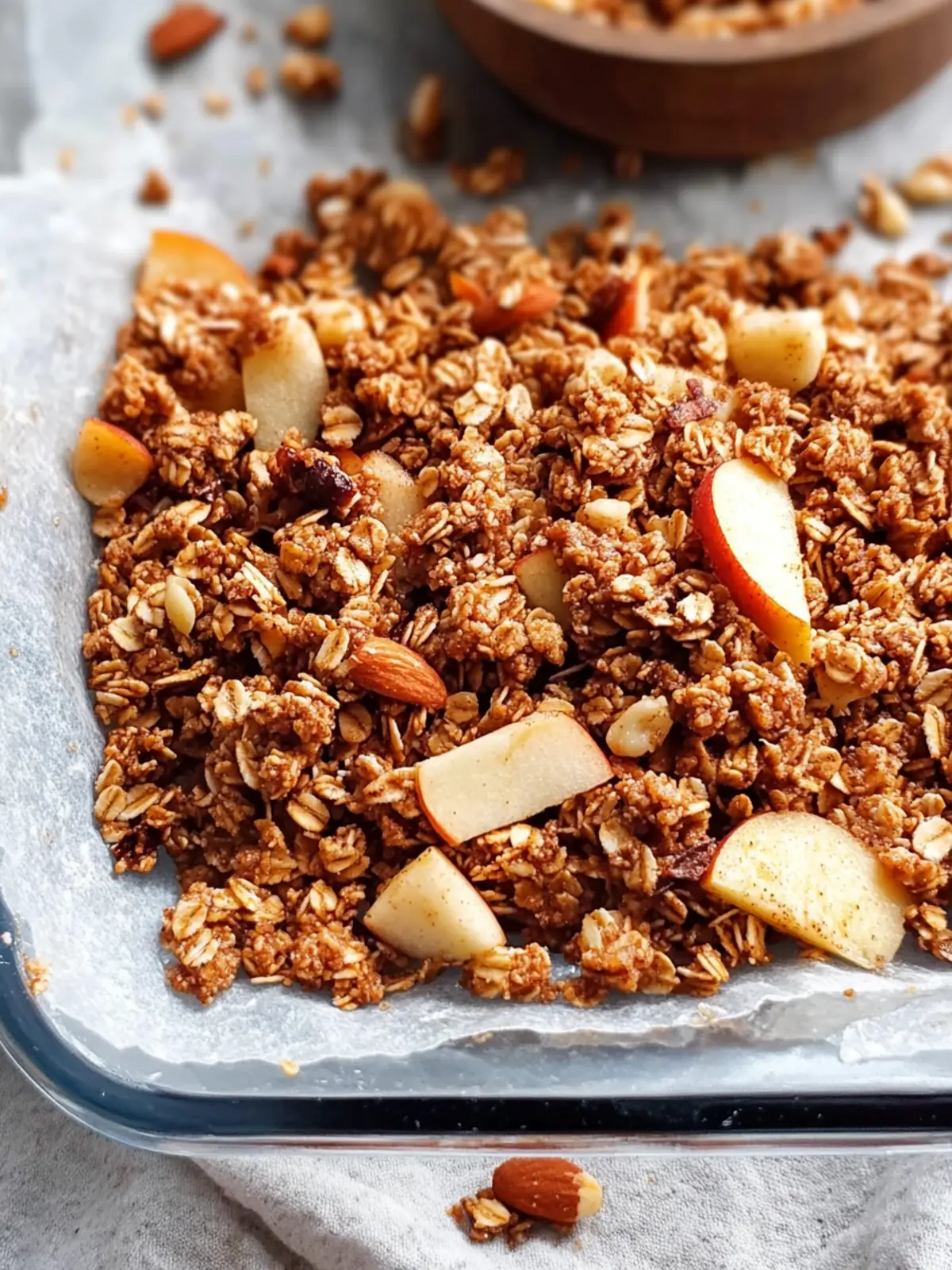 Healthy Apple Pie Granola