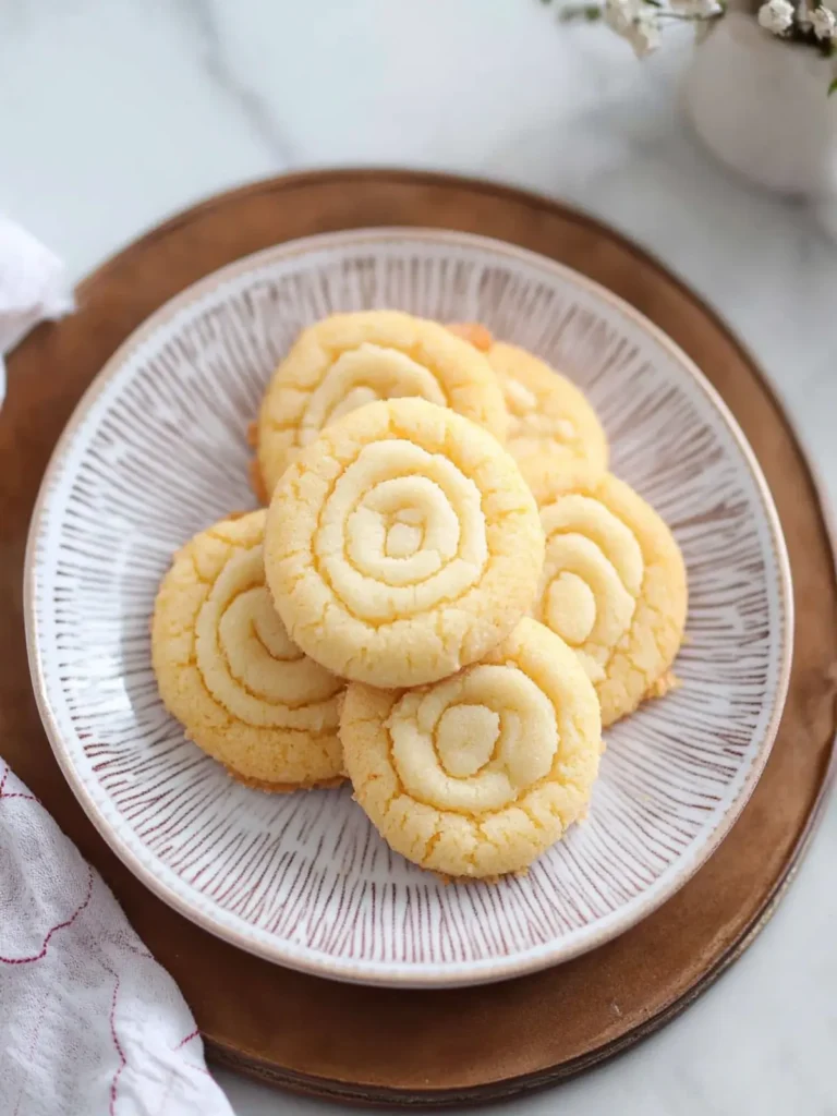 3-Ingredient Butter Cookies