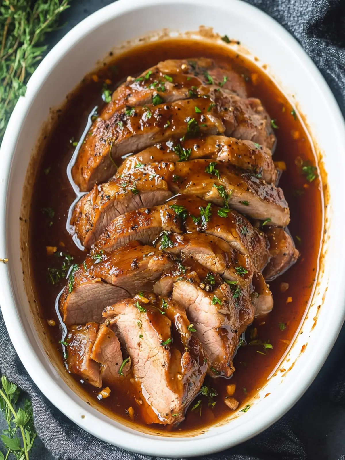 Slow Cooker Pork Tenderloin