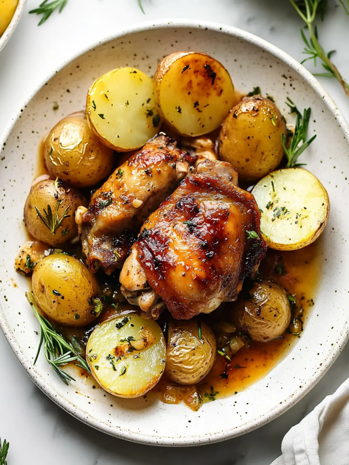 Chicken Thighs with Potatoes