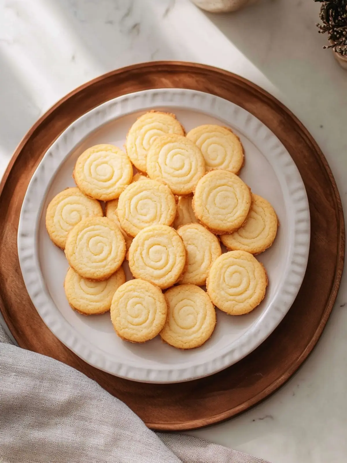 3-Ingredient Butter Cookies