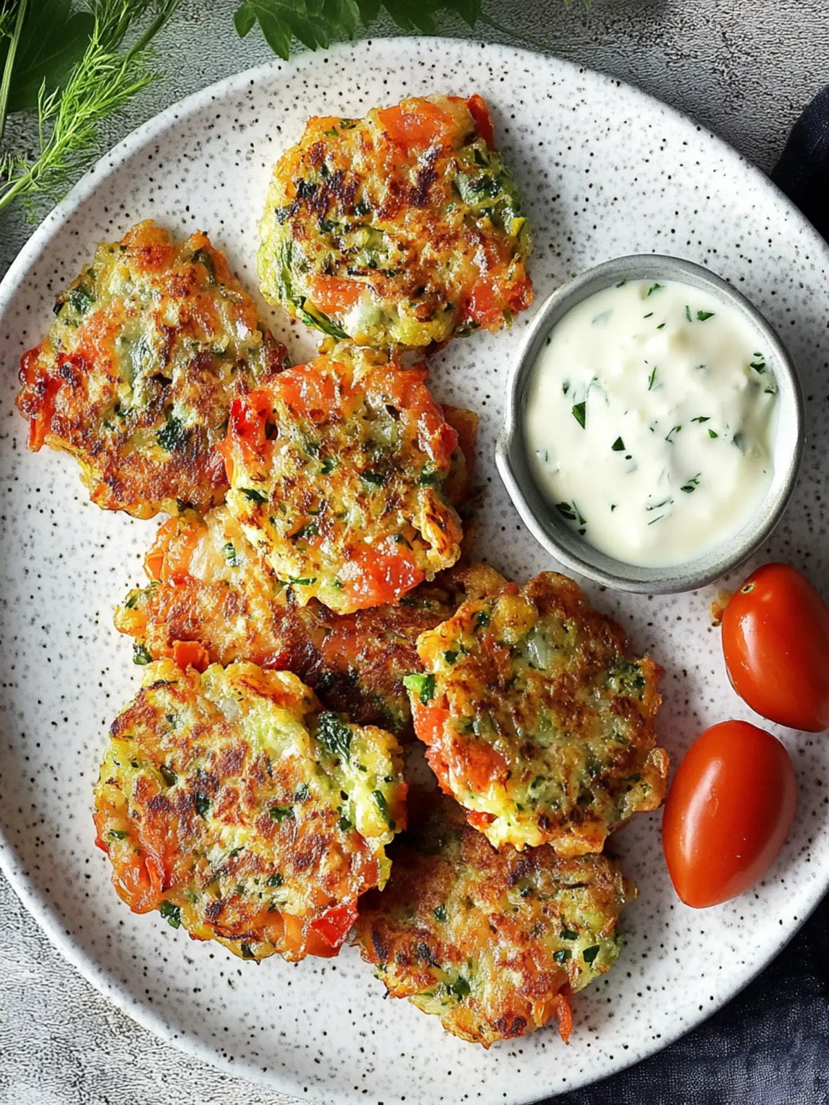 Greek Tomato Fritters
