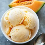 Cantaloupe Sea Salt Ice Cream