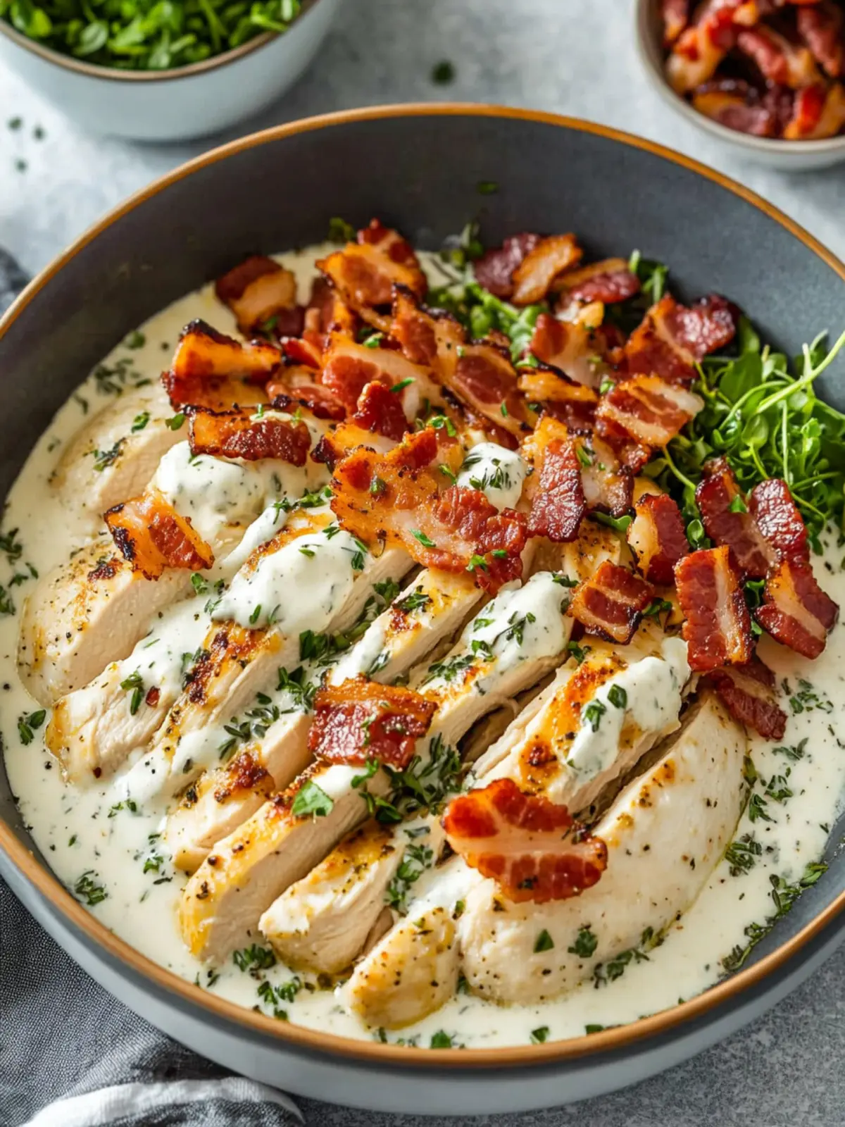Bacon Thyme Ranch Chicken