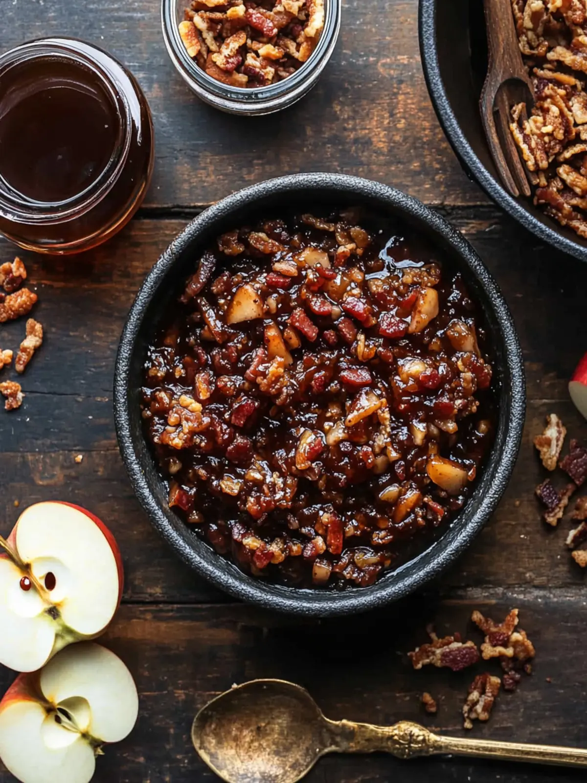 Apple Whiskey Bacon Jam