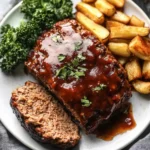 Easy Newlywed Recipes for Two Sheet Pan BBQ Meatloaf Dinner by Budget Bytes