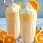 The Best Orange Creamsicle Milkshake
