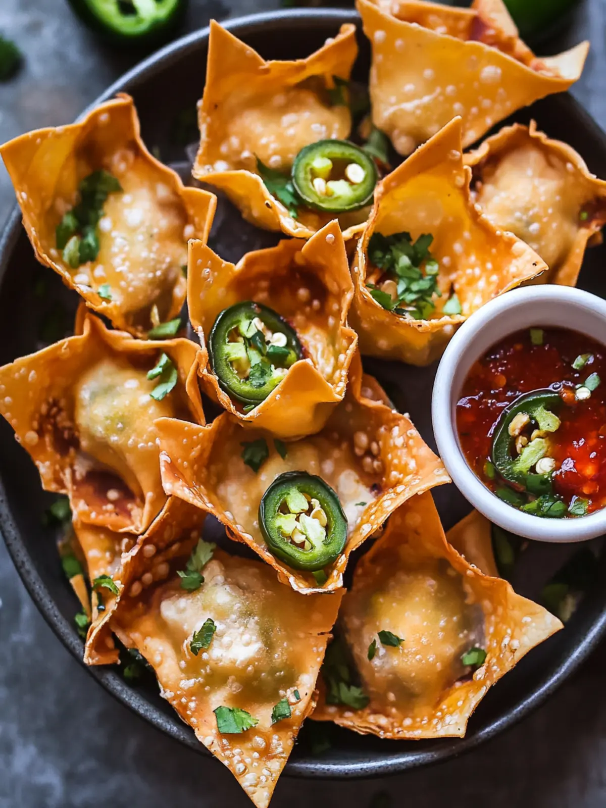 Jalapeno Popper Wontons