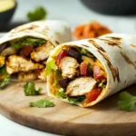 Chipotle Ranch Grilled Chicken Burrito