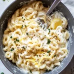 High Protein Creamy Lemon Greek Yogurt Pasta