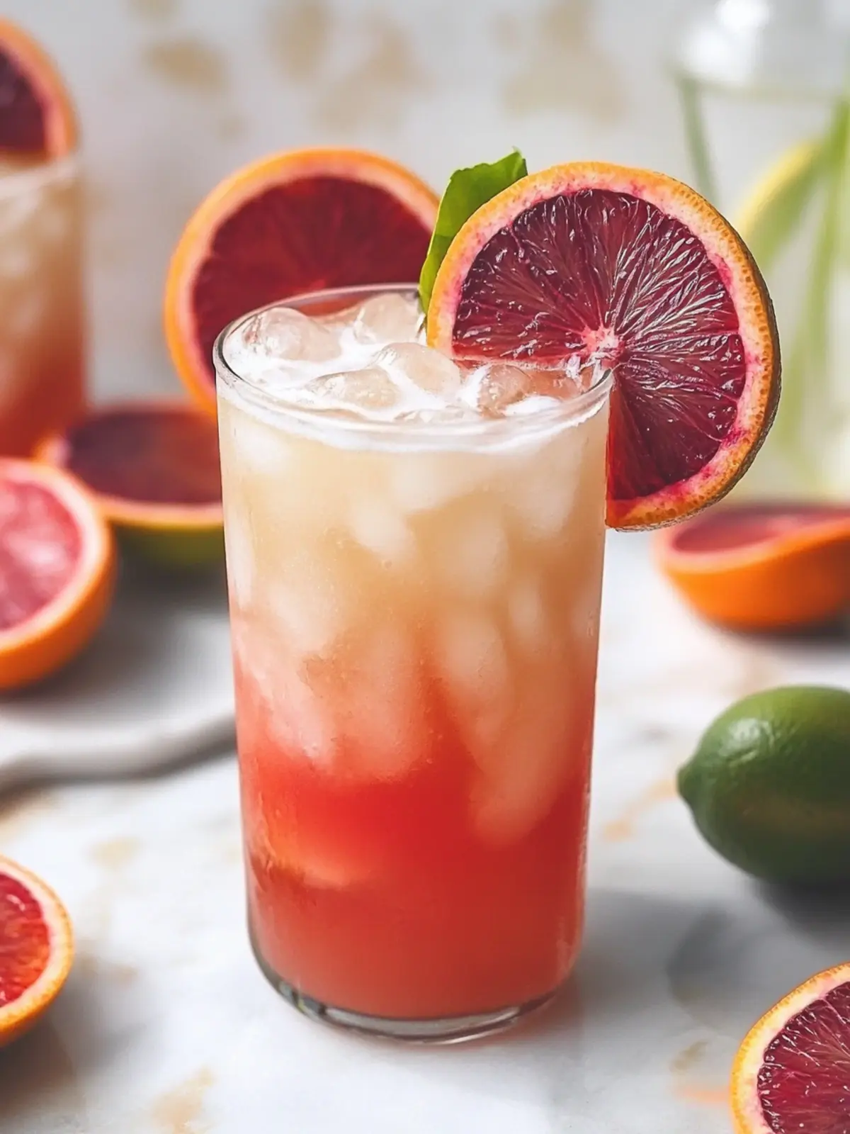 Healthy Dinner Blood Orange Limeade Homemade Gatorade