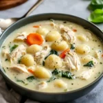 Crockpot Chicken Gnocchi Soup
