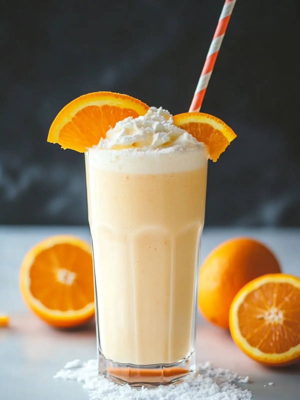The Best Orange Creamsicle Milkshake