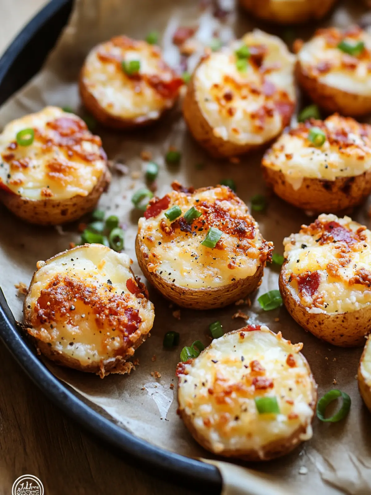4th of July Cheesy Potato Bites