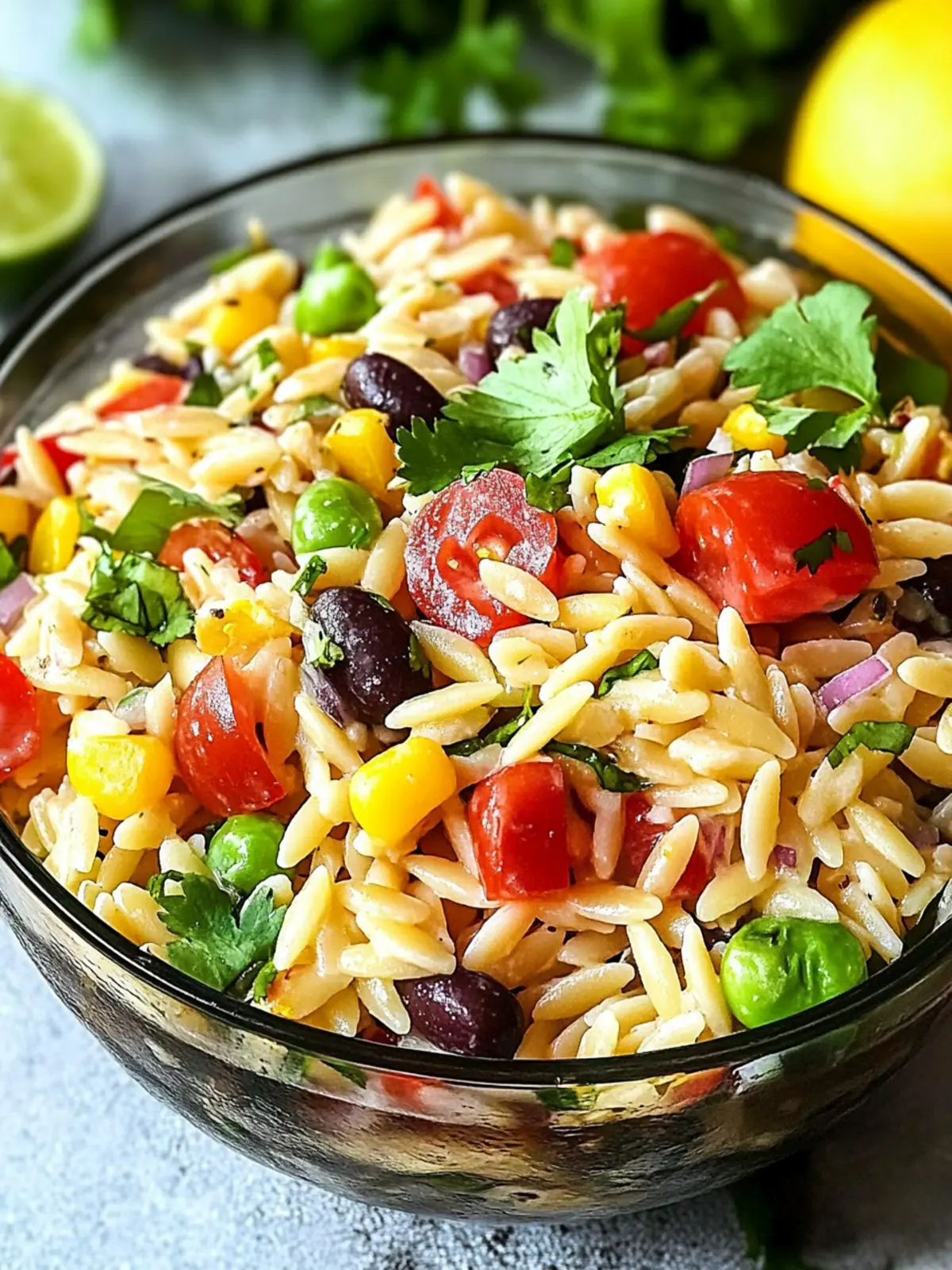 Mexican Orzo Pasta Salad