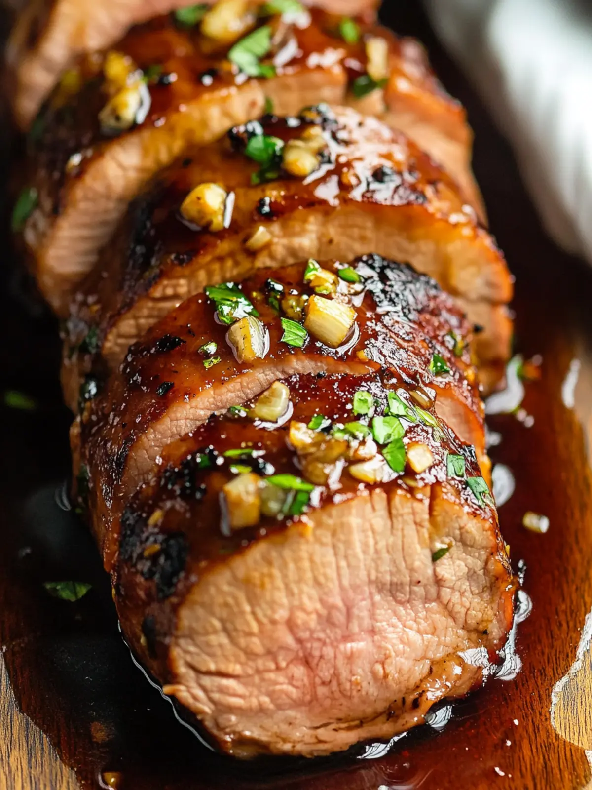 Honey Garlic Pork Tenderloin