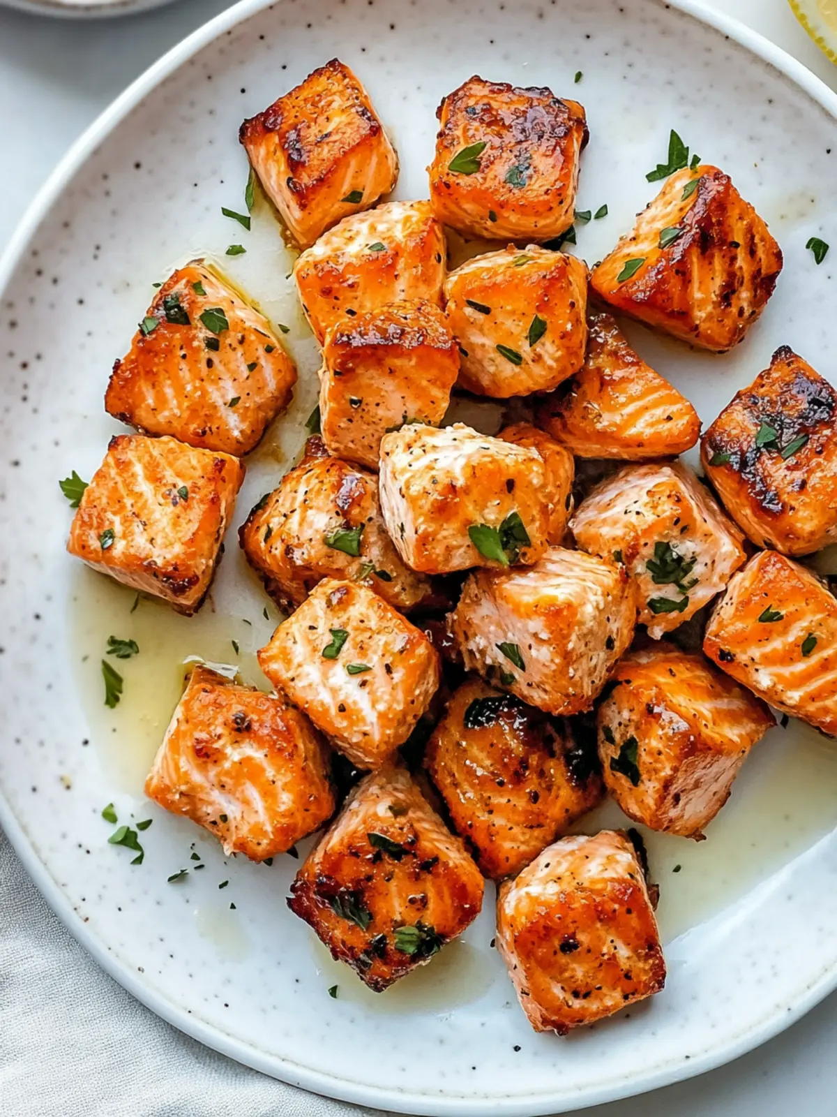Air Fryer Salmon Bites