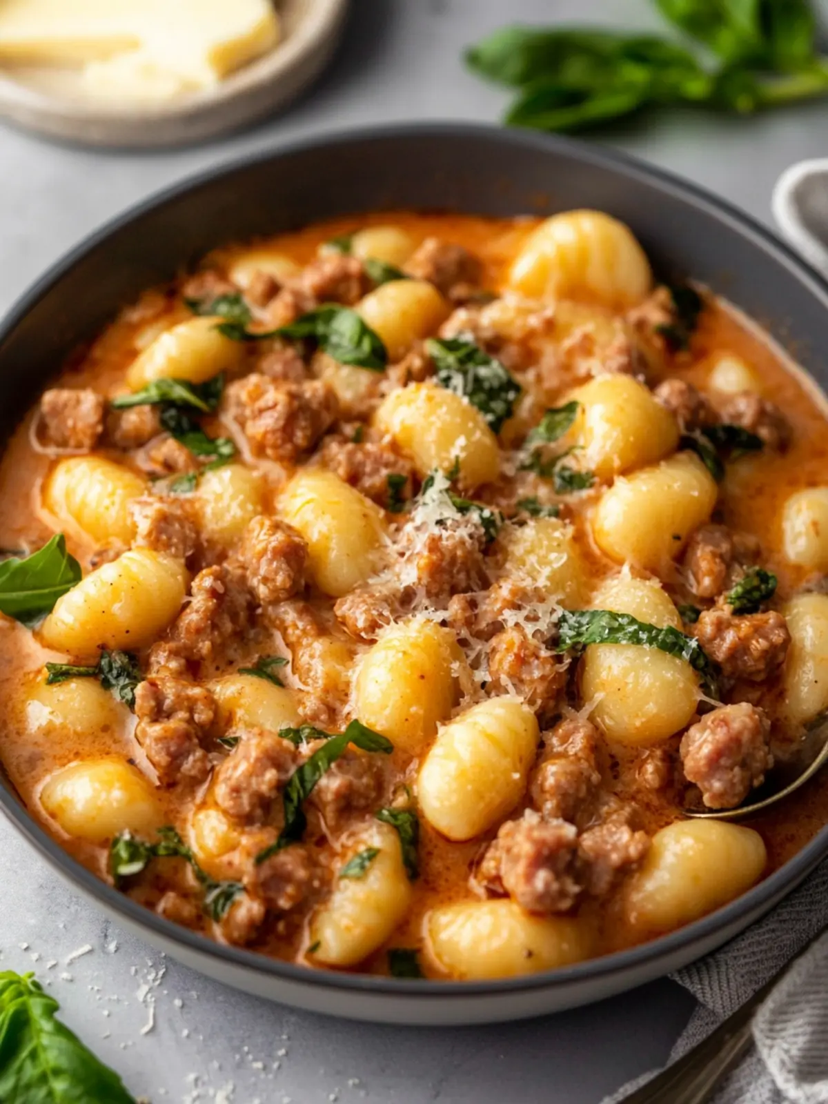 Creamy Sausage Gnocchi