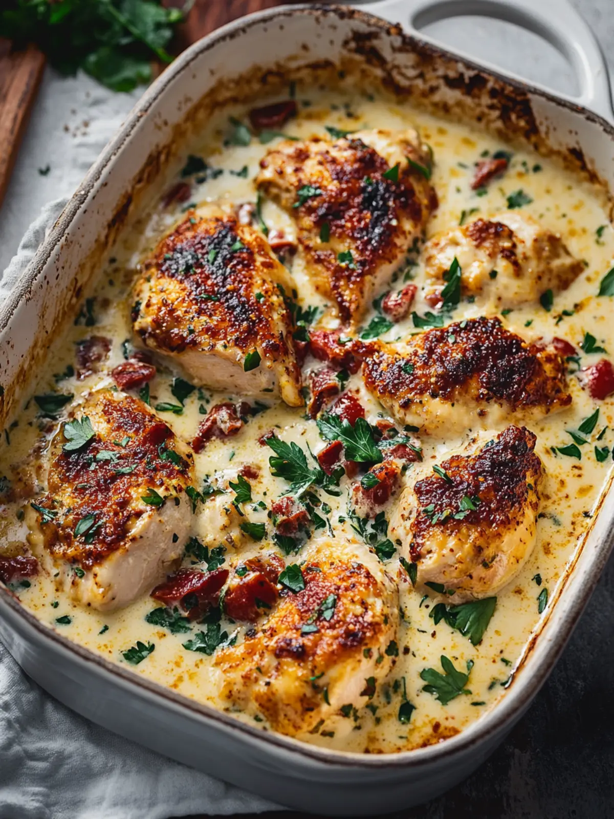 Creamy Baked Chicken