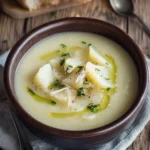 Irish Potato Soup with Cabbage