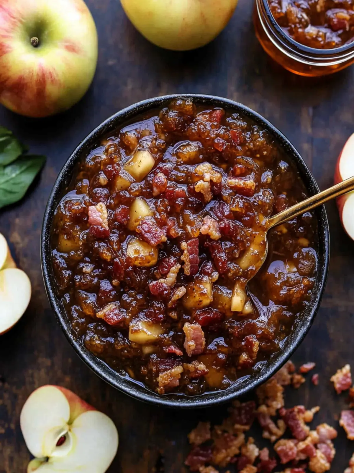 Apple Whiskey Bacon Jam