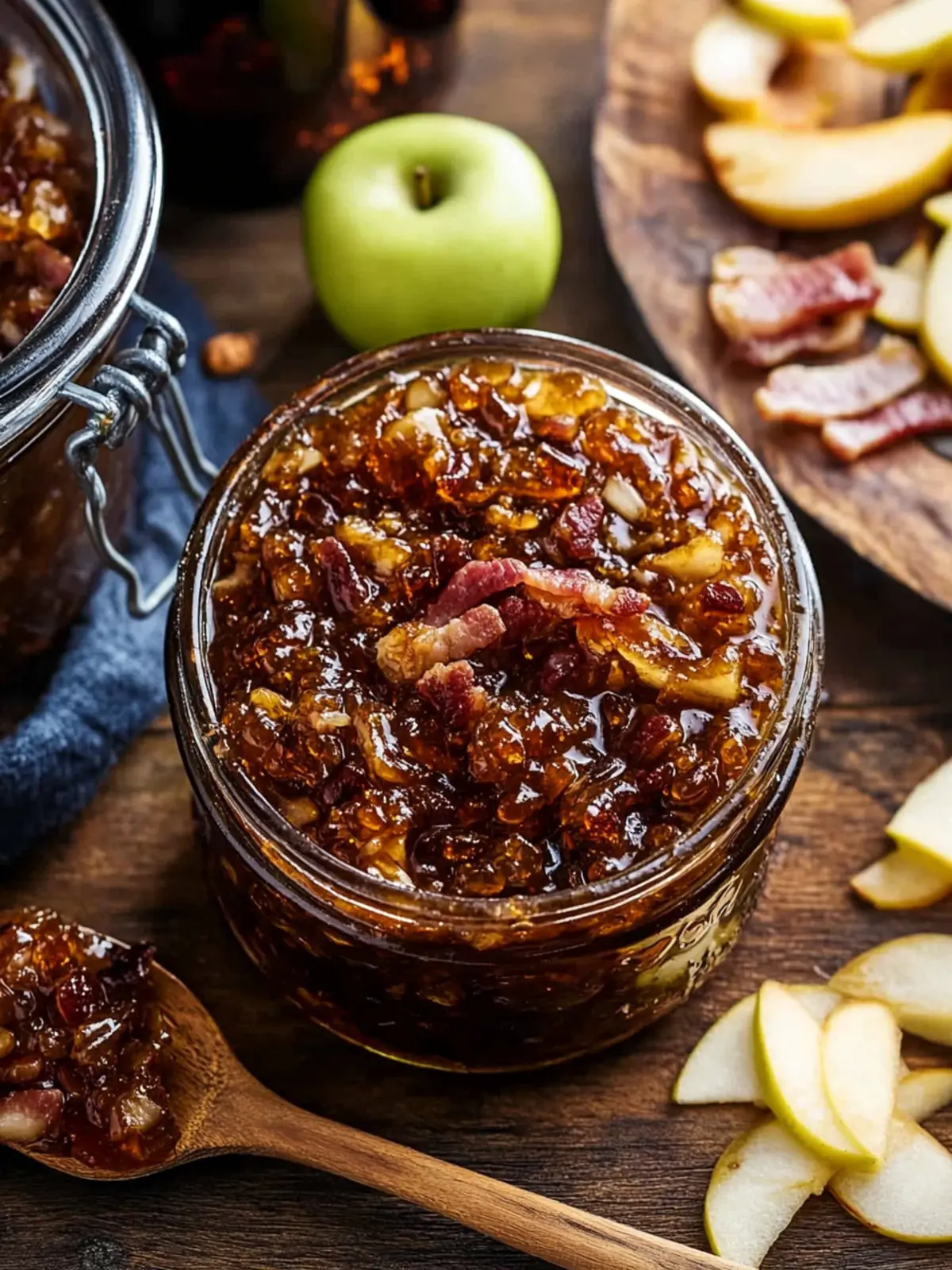 Apple Whiskey Bacon Jam