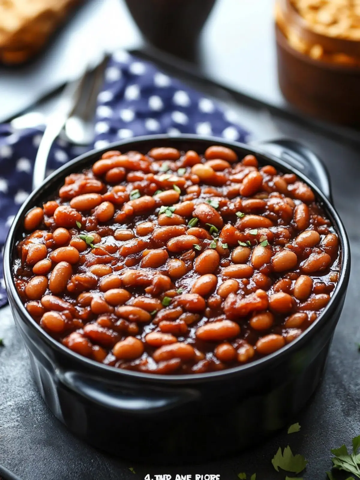 4th of July Sweet and Smoky BBQ Baked Beans (Grill-Friendly)