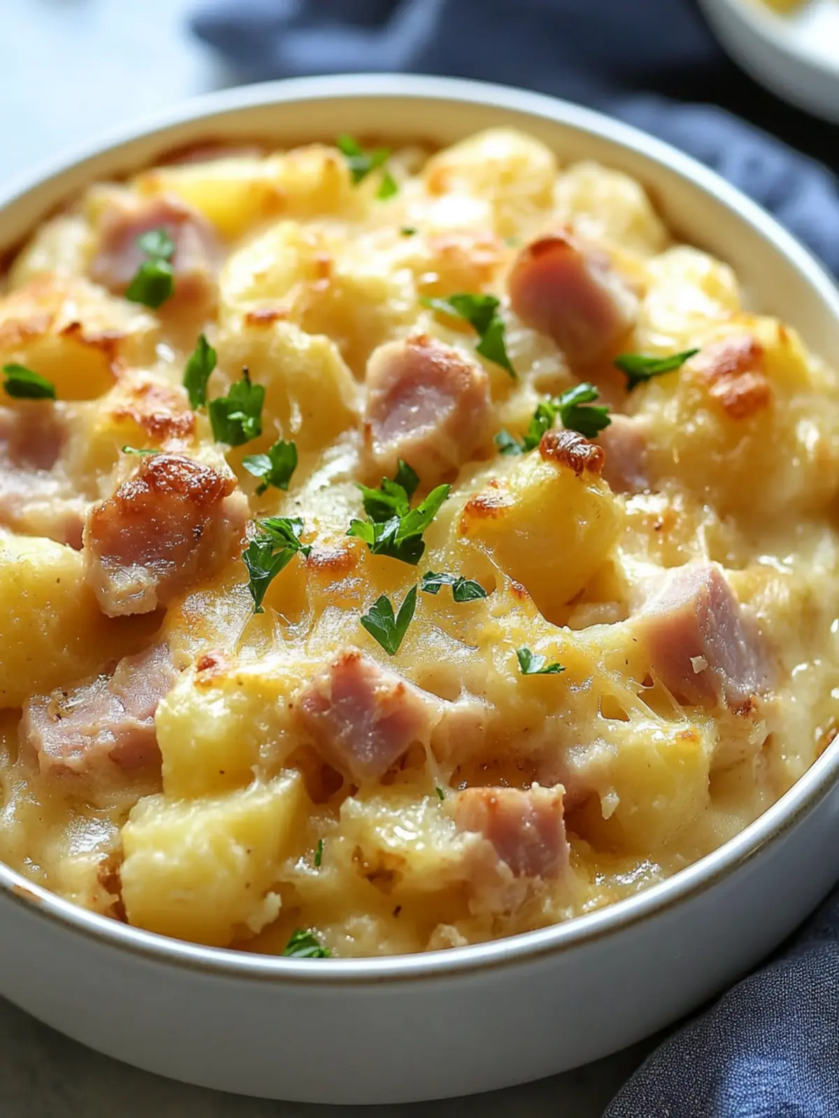 Crockpot Ham and Potato Casserole