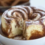 Cinnamon Swirl Protein Cake