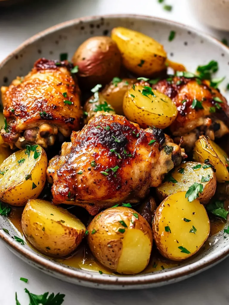 Chicken Thighs with Potatoes