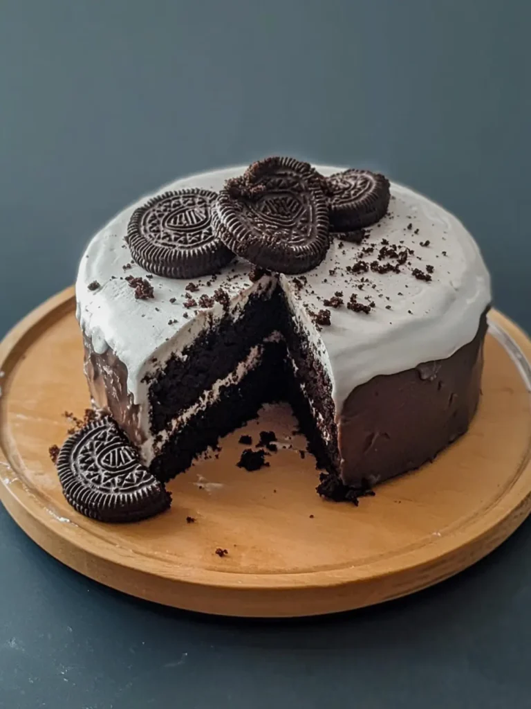 3-Ingredient Oreo Cake