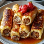 Sausage French Toast Roll-Ups