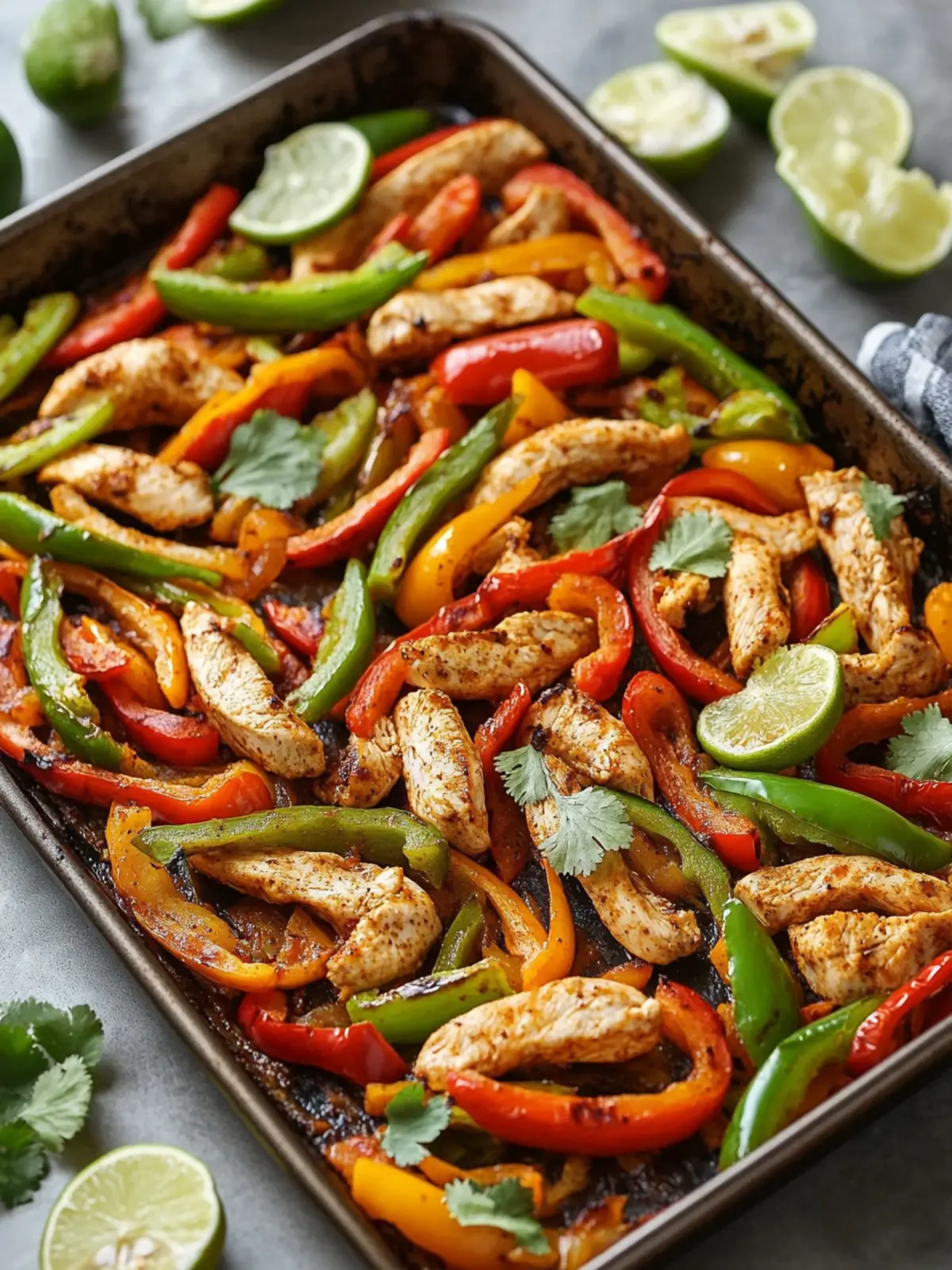 cardiac diet recipes Sheet-Pan Chicken Fajitas with Peppers