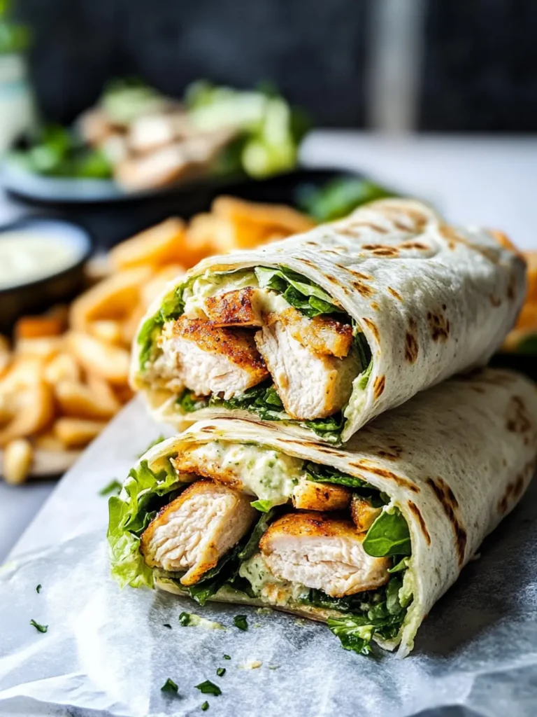 Chicken Caesar Wrap