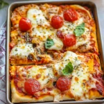 4th of July Best Sheet Pan Pizza Recipe