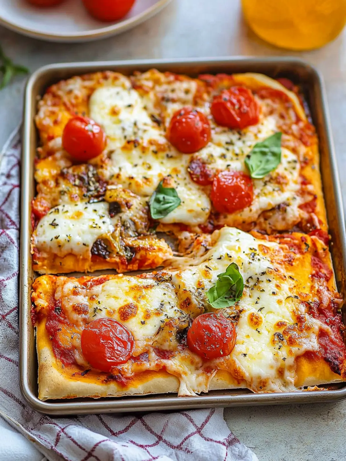 4th of July Best Sheet Pan Pizza Recipe