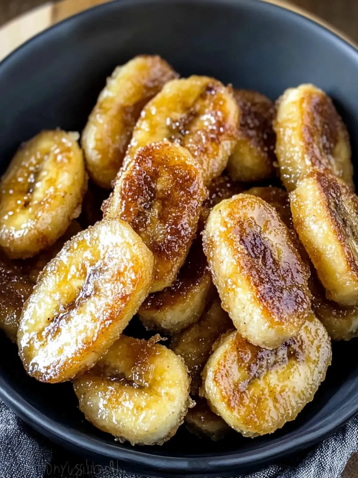Air Fried Bananas