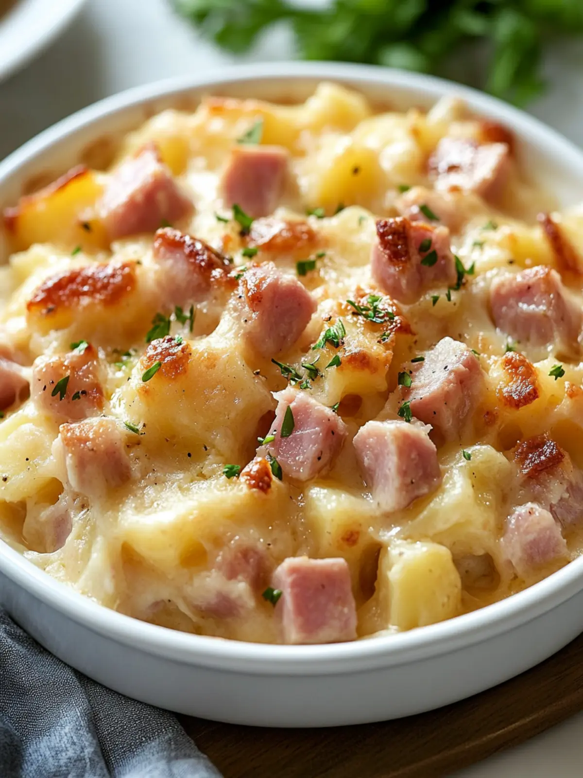 Crockpot Ham and Potato Casserole
