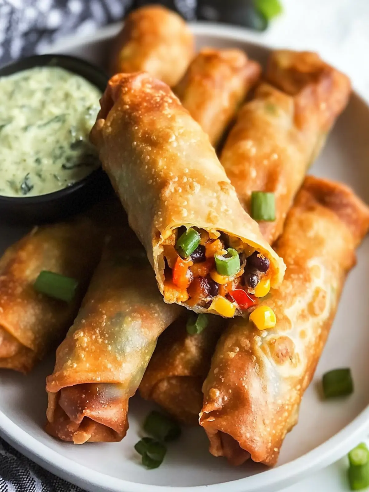 Southwest Egg Rolls Recipe