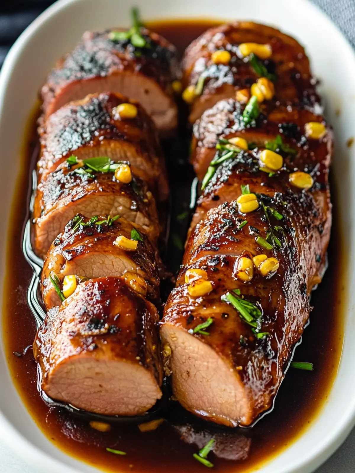 Honey Garlic Pork Tenderloin