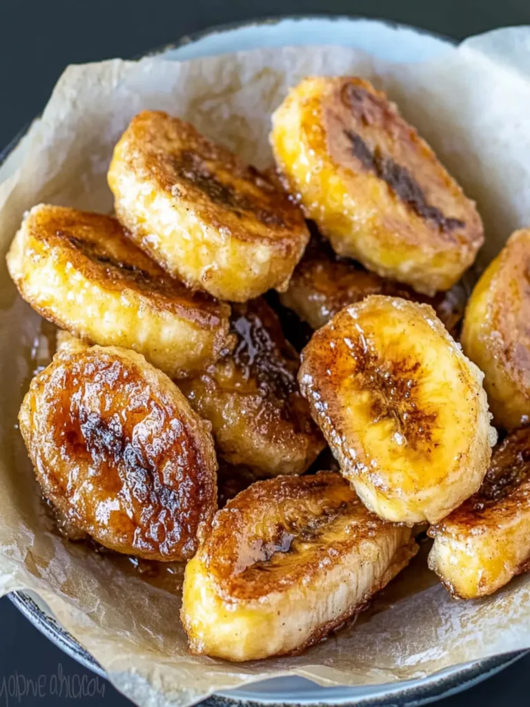 Air Fried Bananas