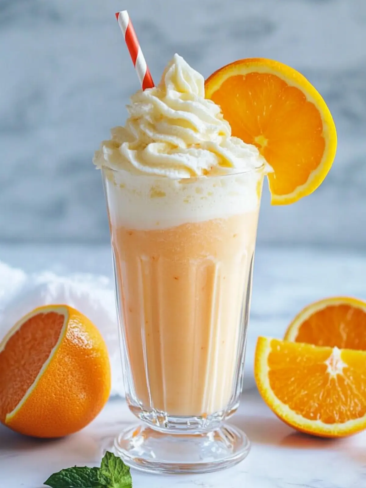 The Best Orange Creamsicle Milkshake