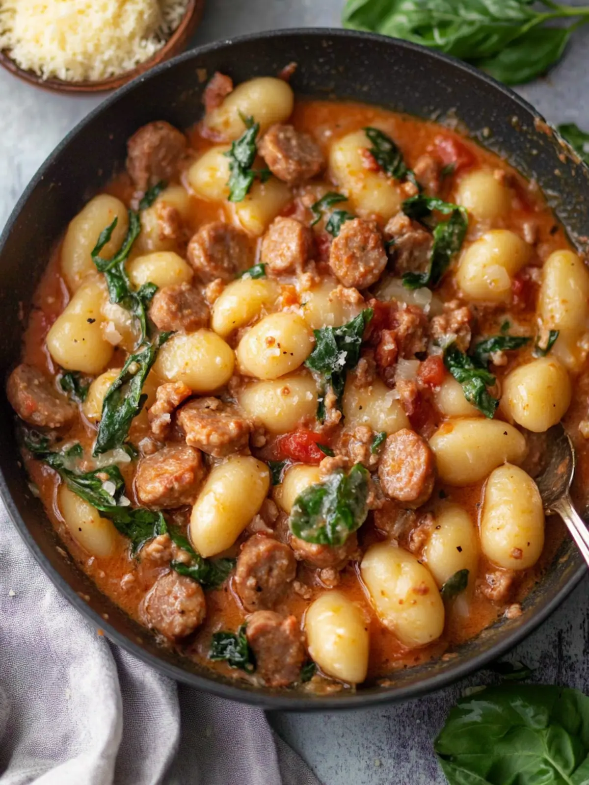 Creamy Sausage Gnocchi