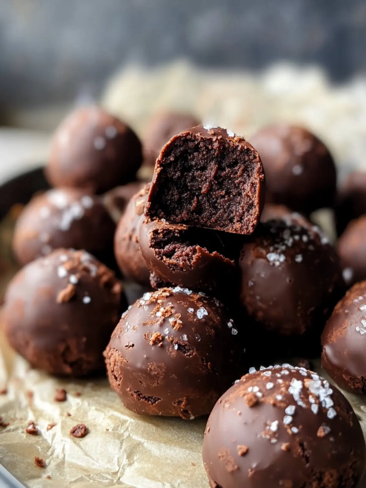 Brownie Protein Bites (Gluten Free, Paleo)