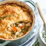 Healthy Chicken Pot Pie Casserole