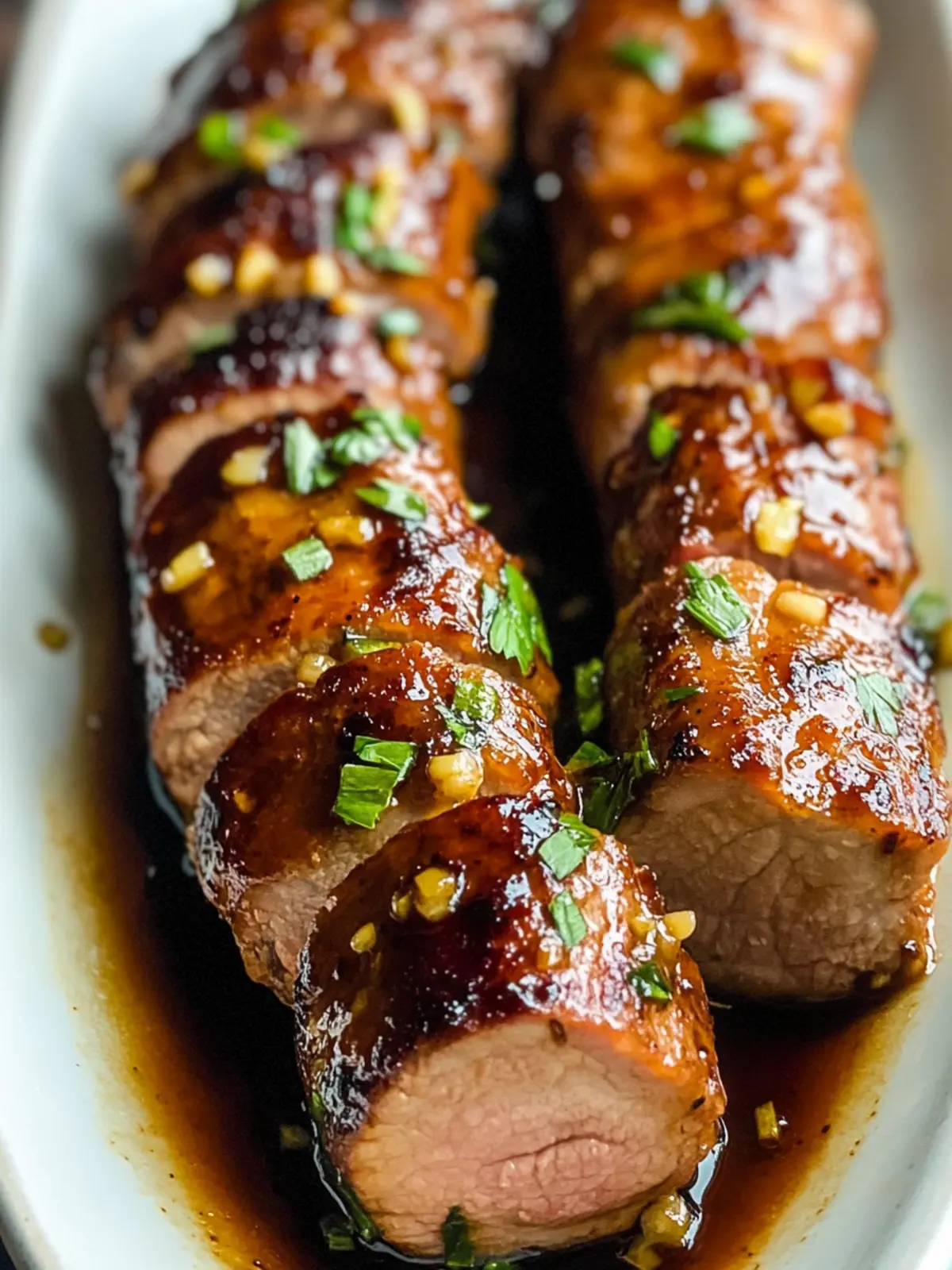 Honey Garlic Pork Tenderloin
