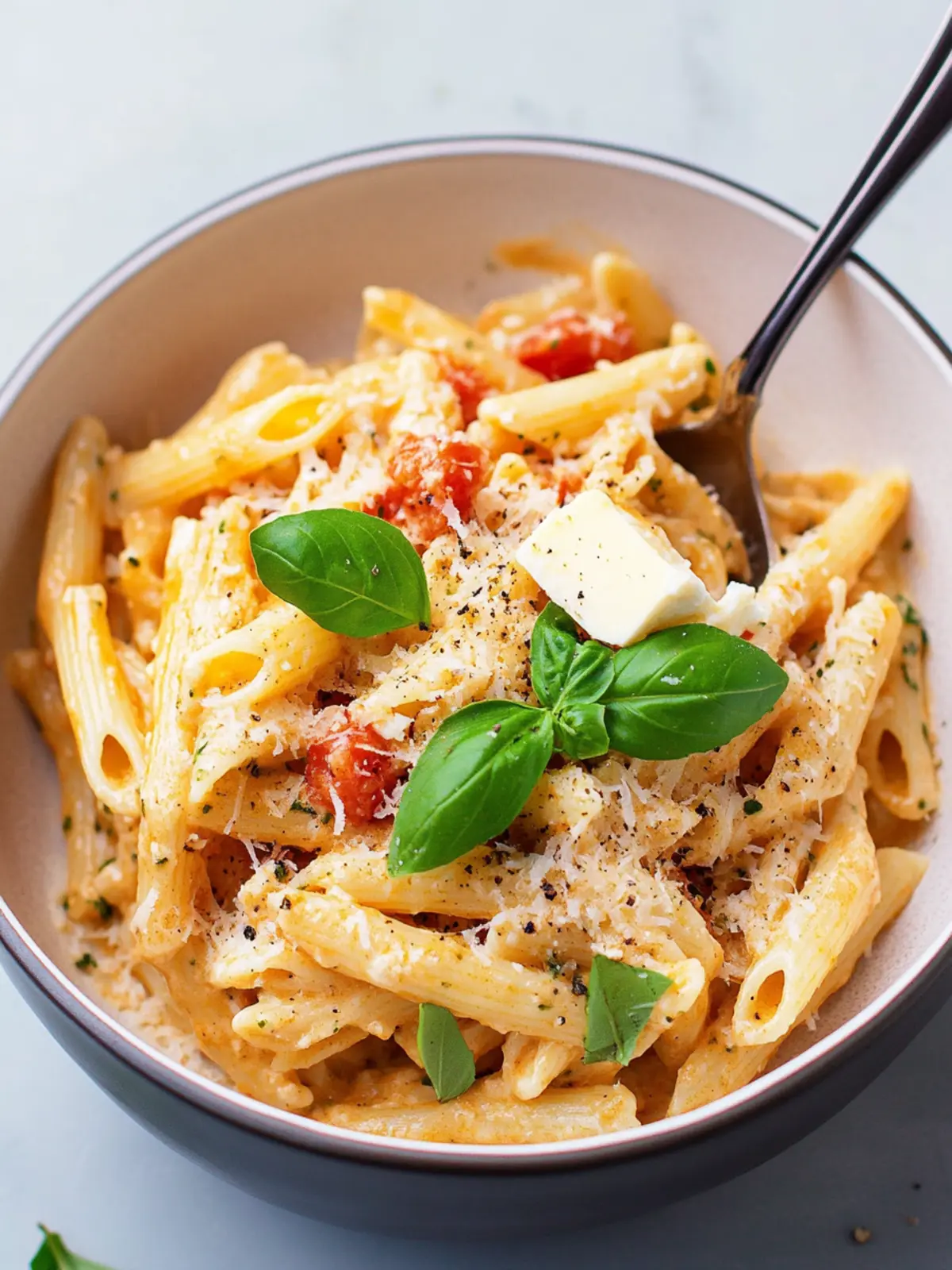 Cottage Cheese Pasta