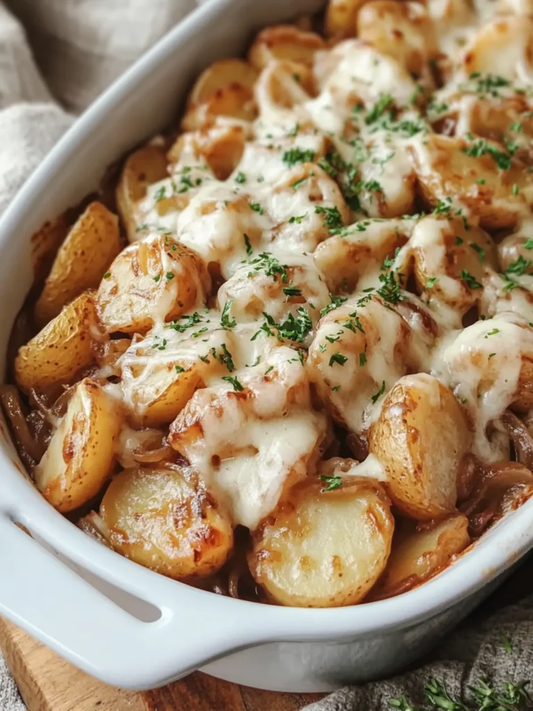 French Onion Potatoes