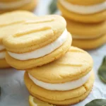 Lemon Sandwich Cookies With Lemon Curd
